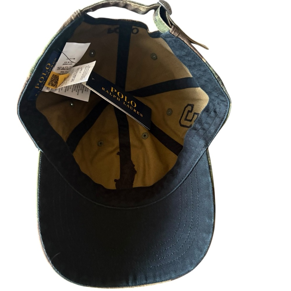 Polo Ralph Lauren Men’s Camouflage Baseball Cap Big Pony OS NWT - Picture 9 of 9